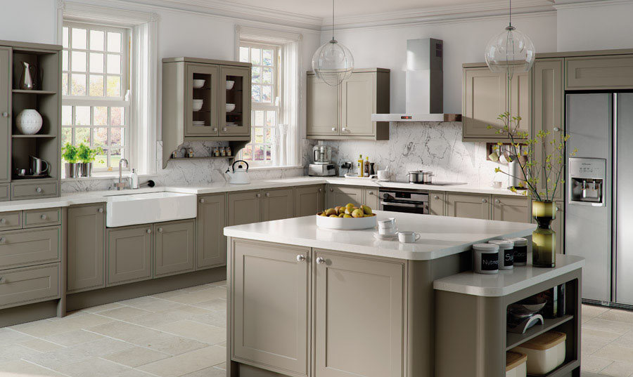 Bella Matt Stone Grey Tullymore Kitchen