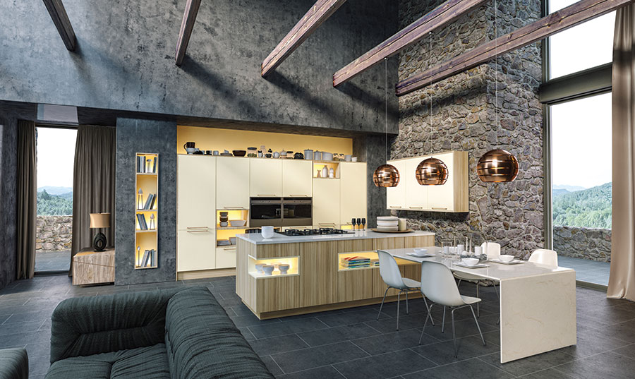Valore Alabaster Coco Bolo Kitchen