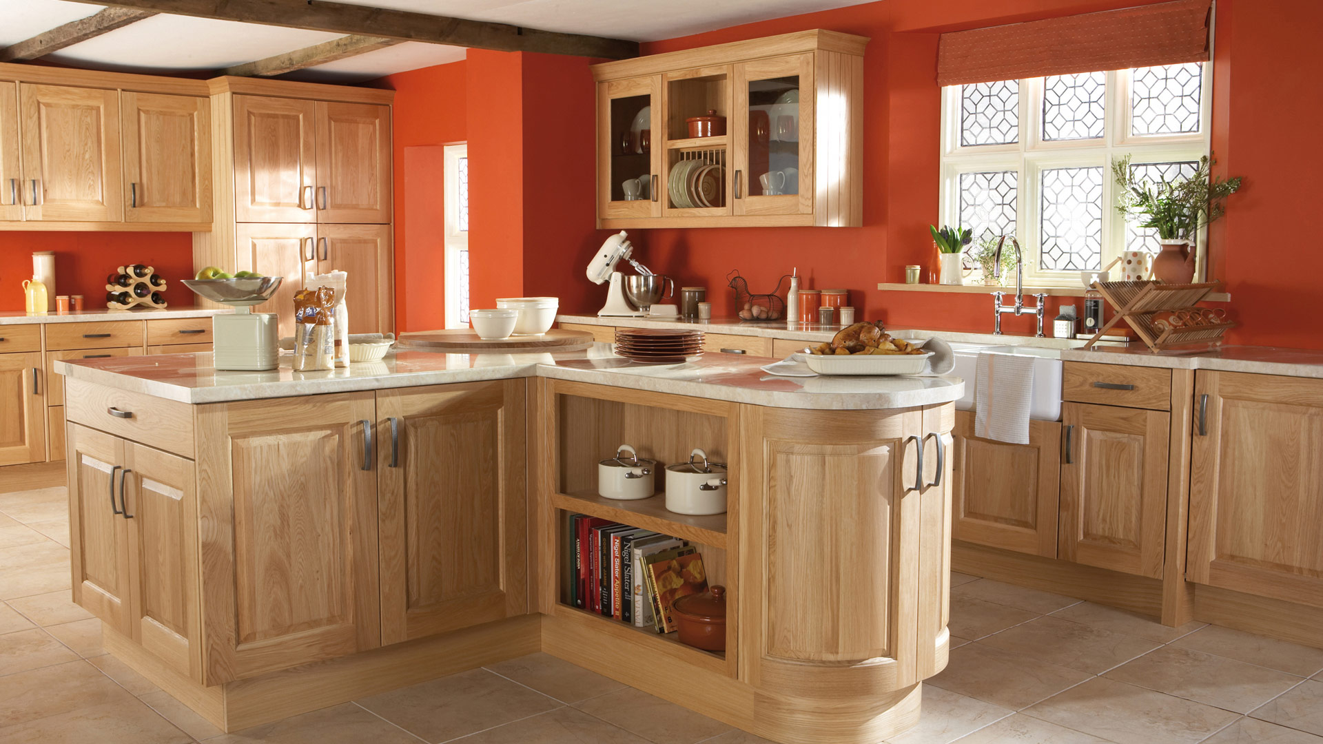 Burbidge Kinsale Natural Oak Kitchen