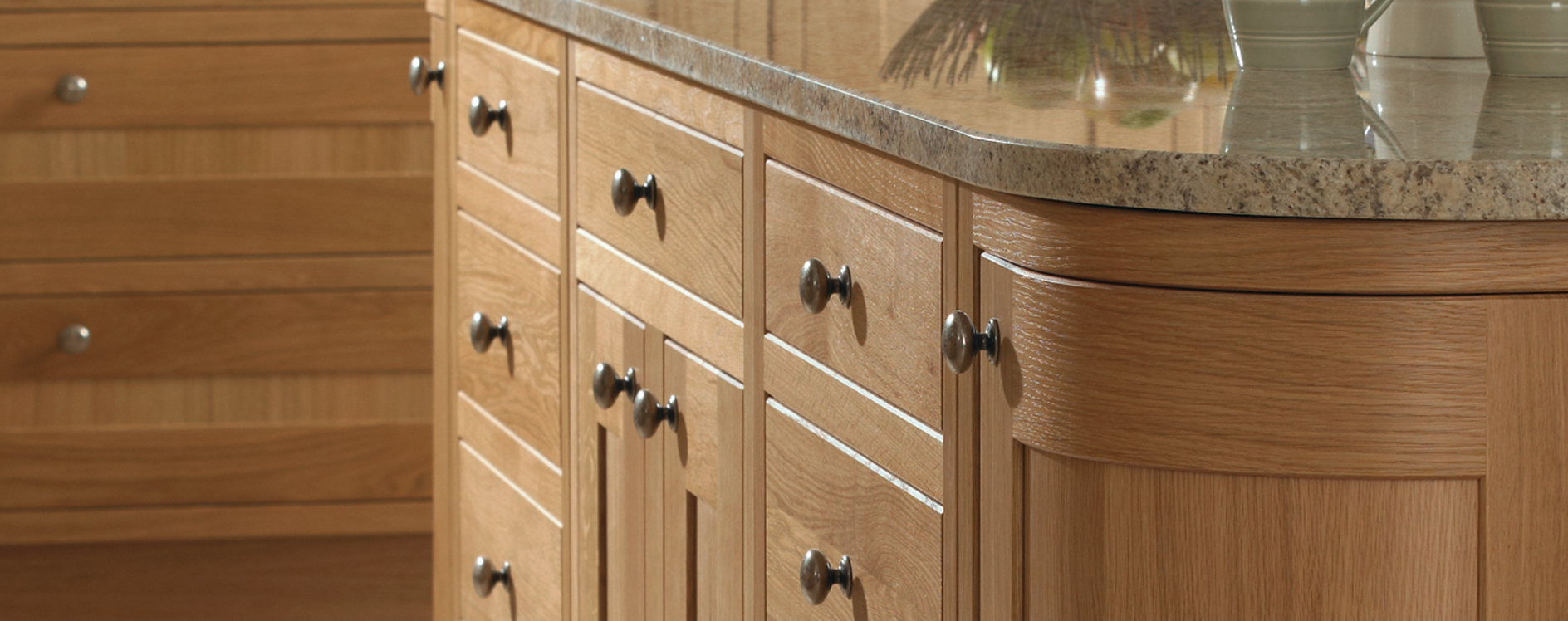 Burbidge Petworth Natural Oak Kitchen