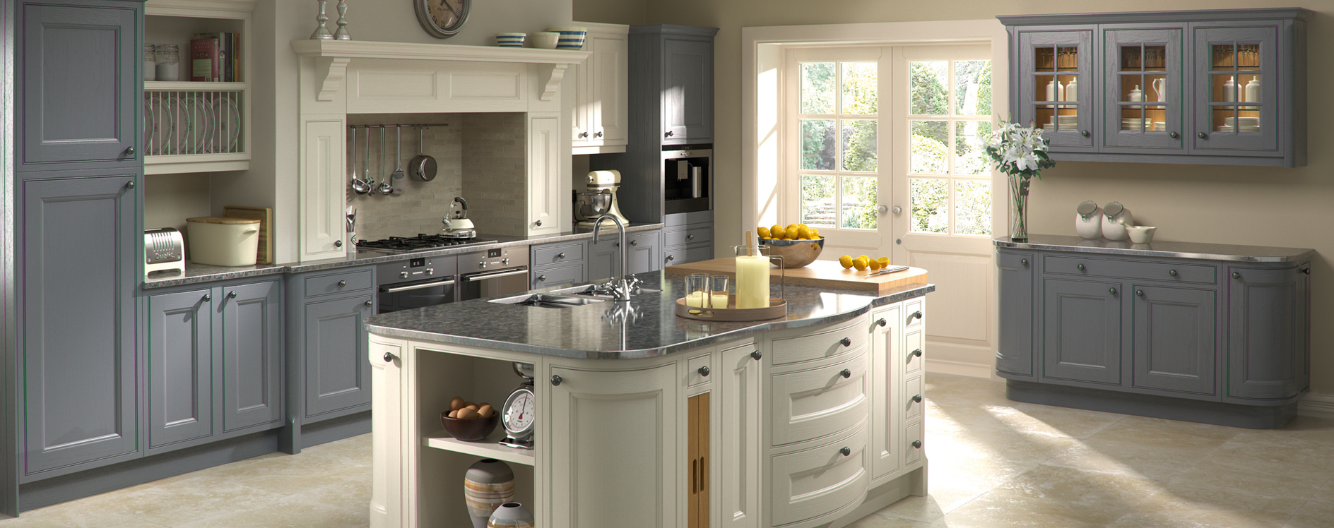 Burbidge Tetbury Painted Oak Kitchen