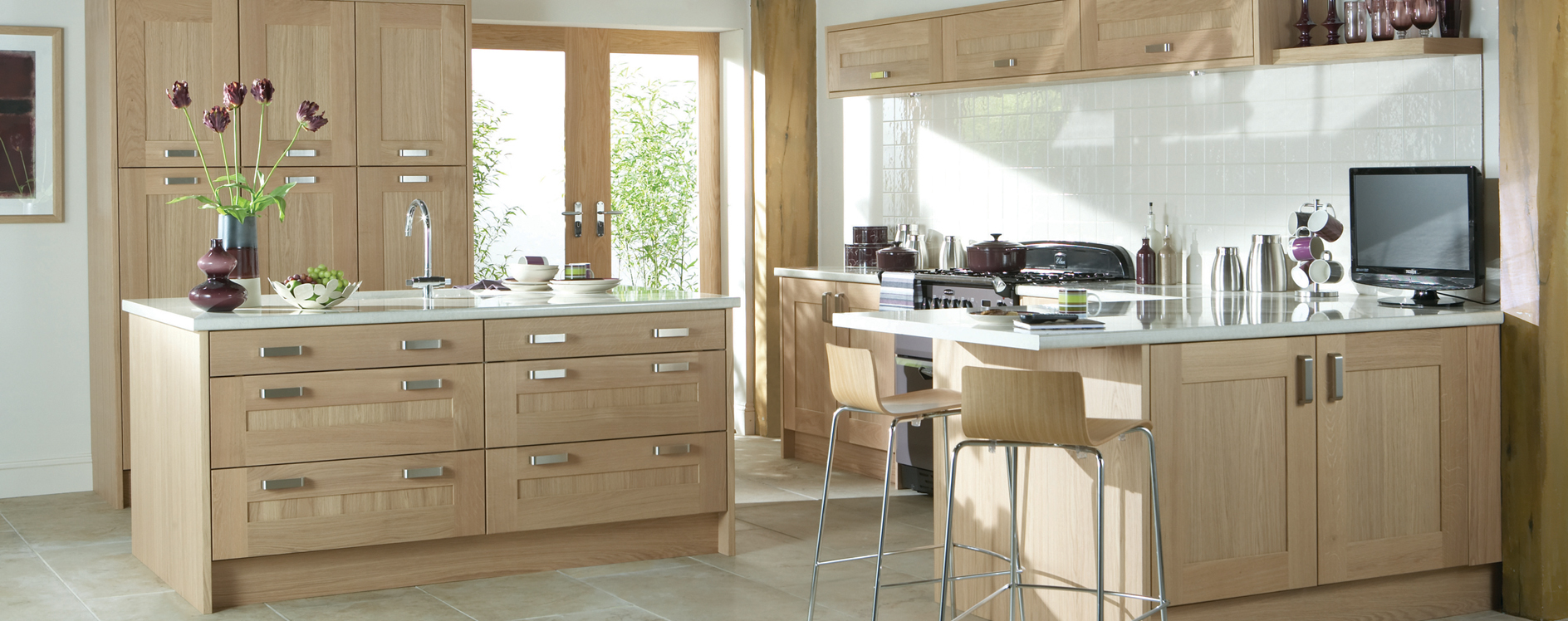 Burbidge Lansdowne Washed Oak Kitchen