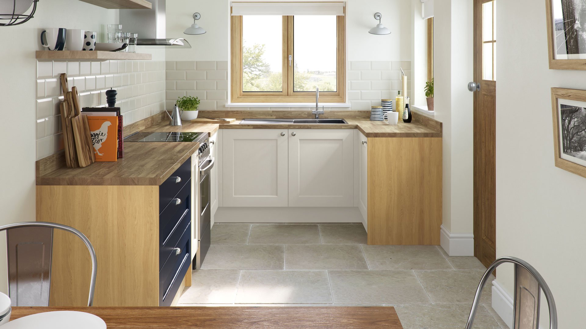 Multiwood Bowfell Cream Kitchen