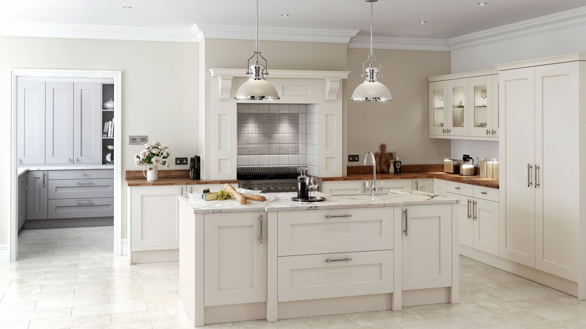 Multiwood Rivington Cream Kitchen
