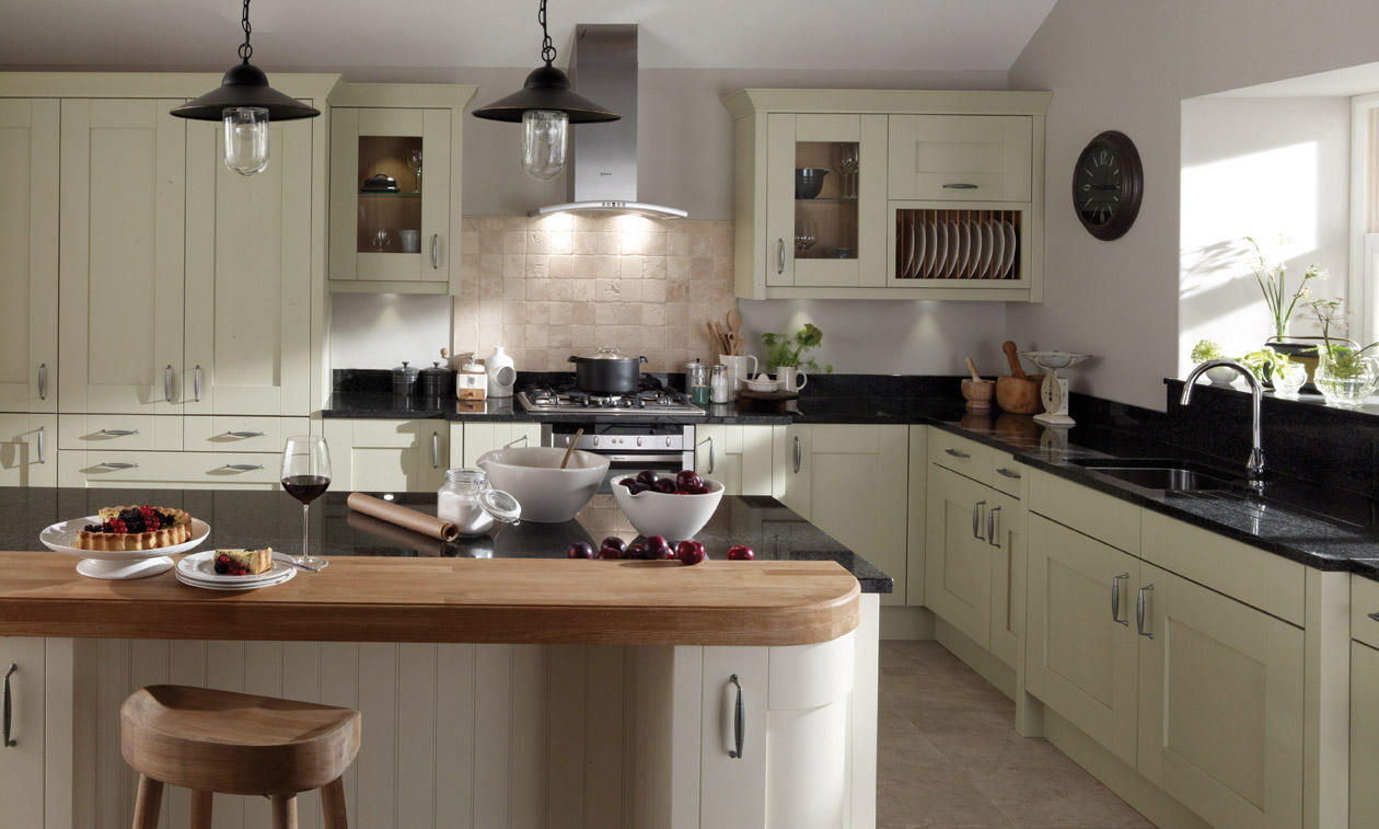 Second Nature Milbourne Sage Kitchen