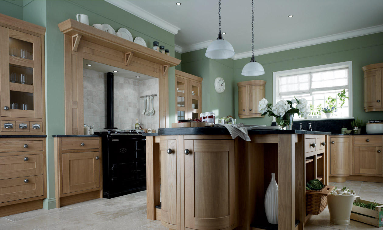 Second Nature Milton Oak Kitchen