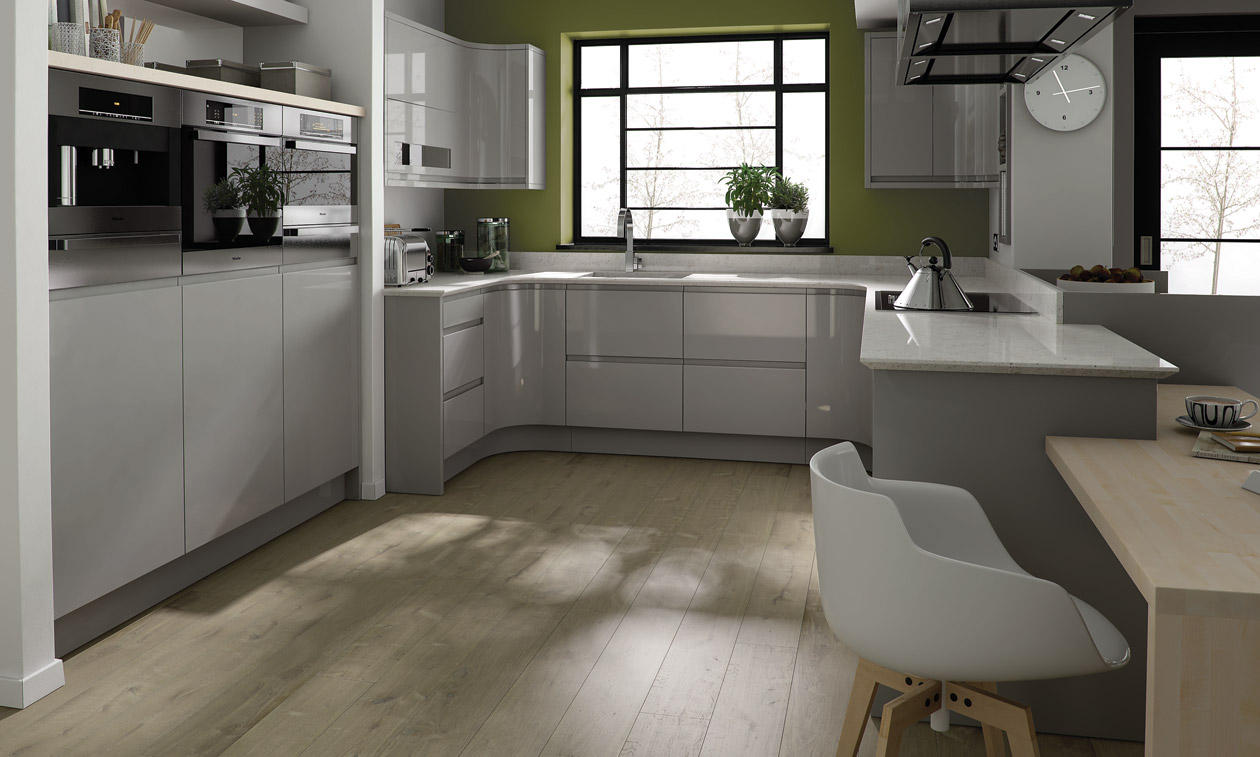 Second Nature Remo Dove Grey Kitchen