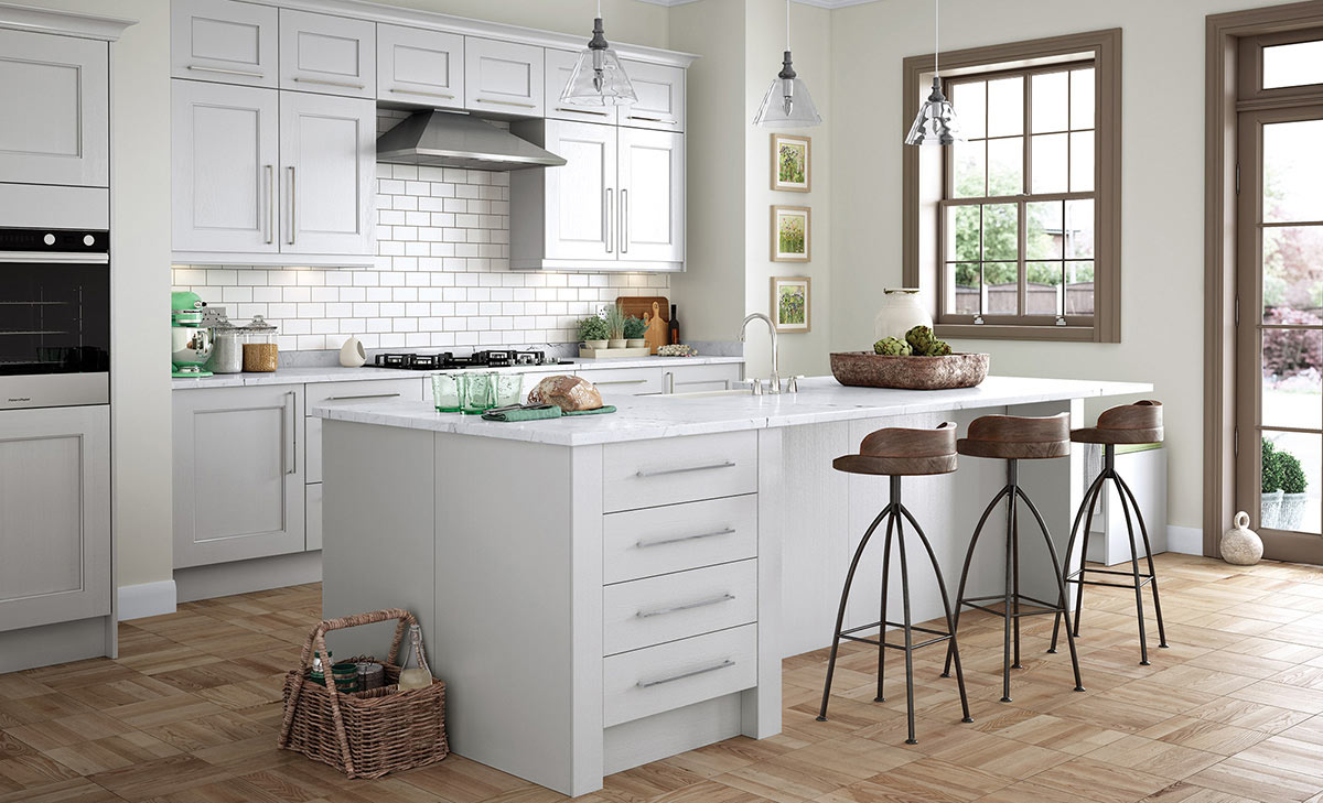Uform Wakefield Light Grey Kitchen