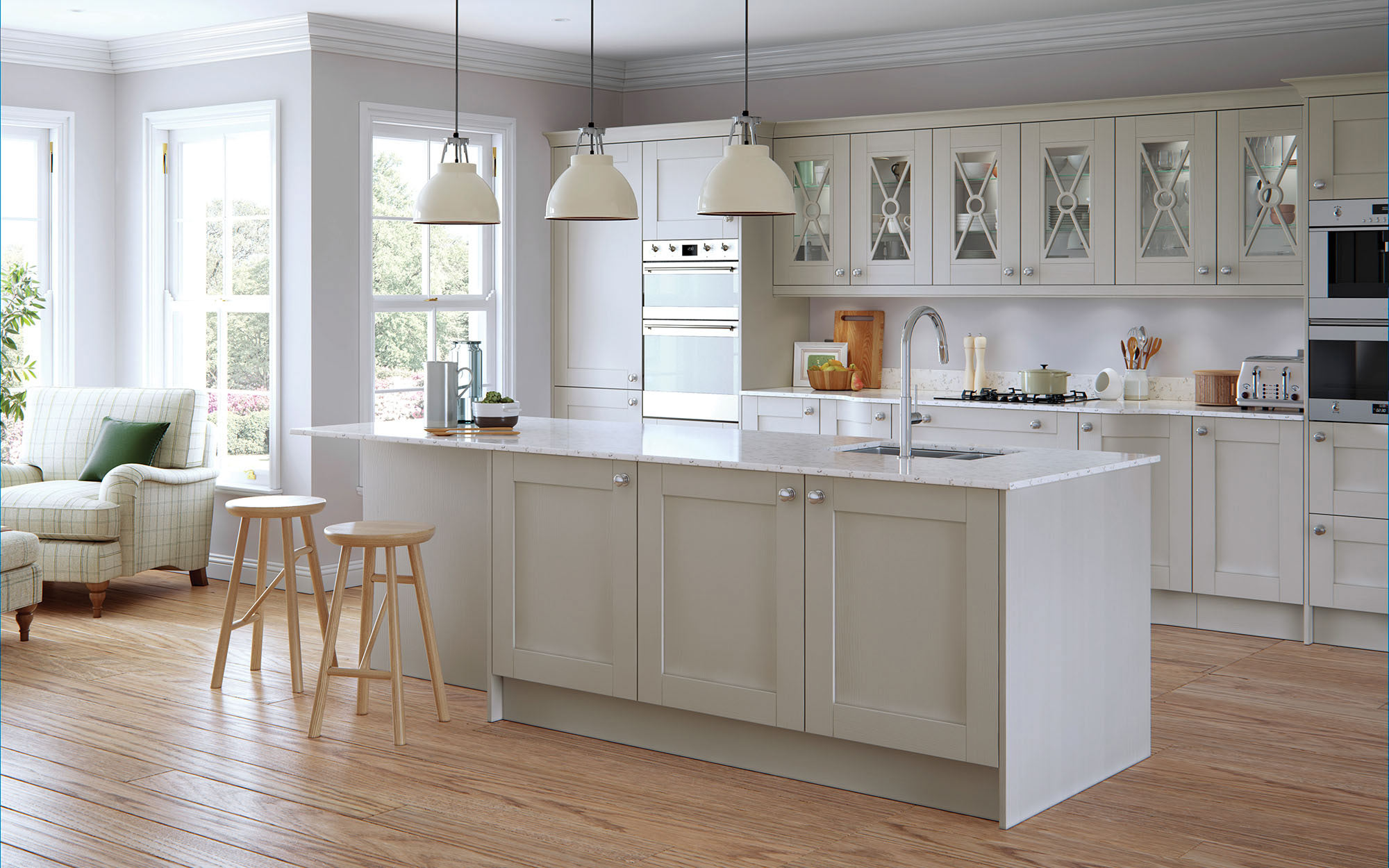 Uform Madison Light Grey Kitchen