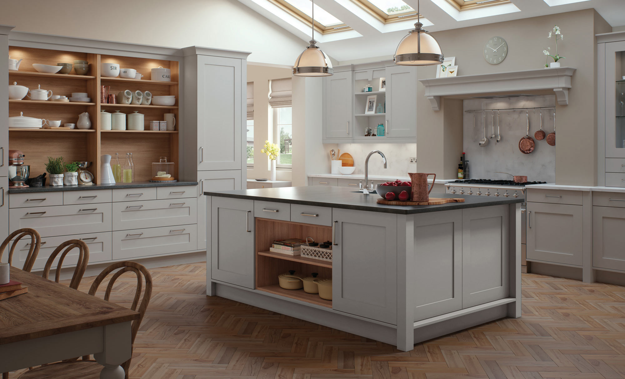 Uform Georgia Light Grey Kitchen