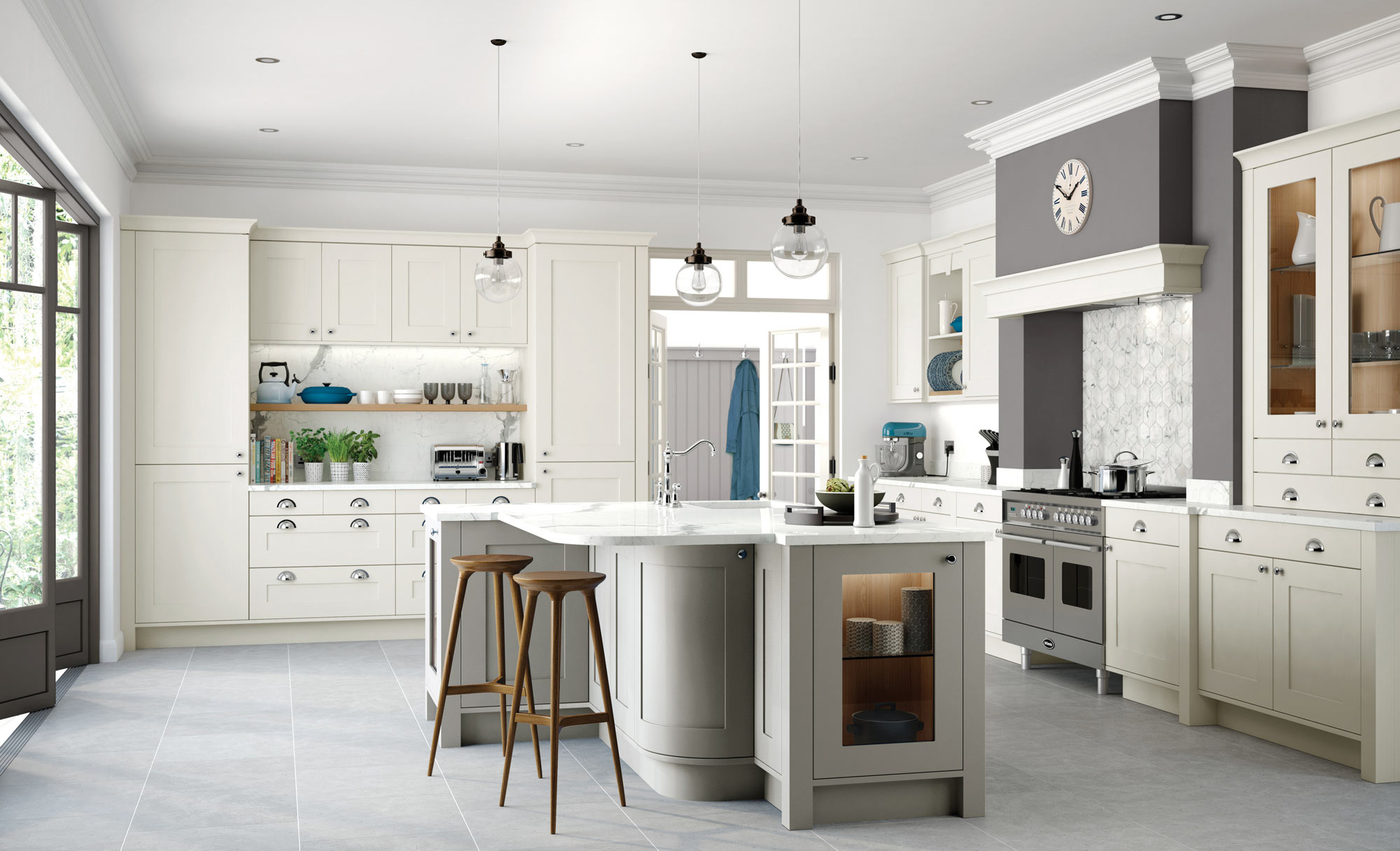 Uform Georgia Porcelain & Stone Kitchen