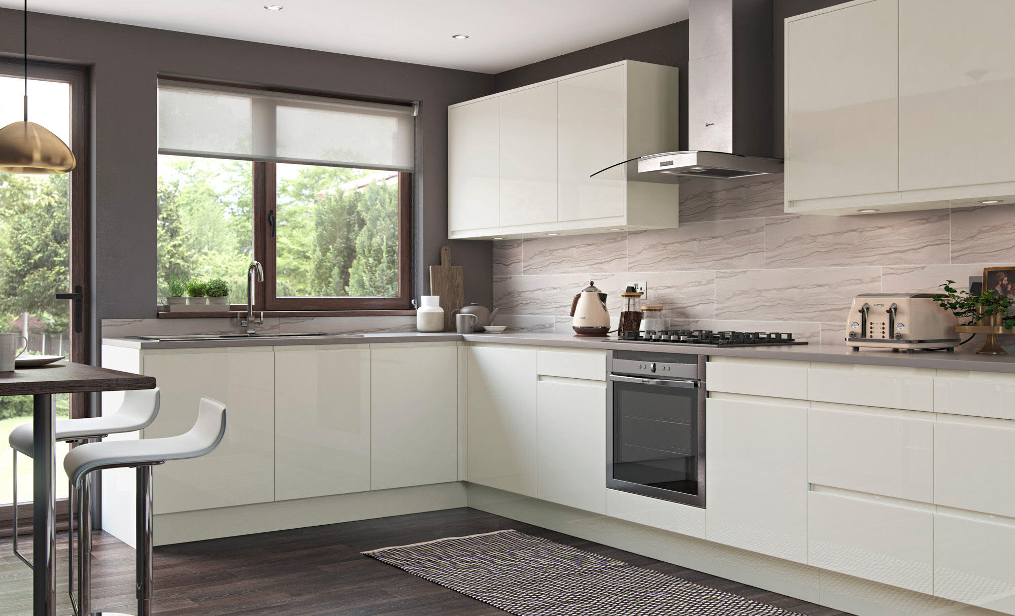Uform Strada Gloss Porcelain  Kitchen